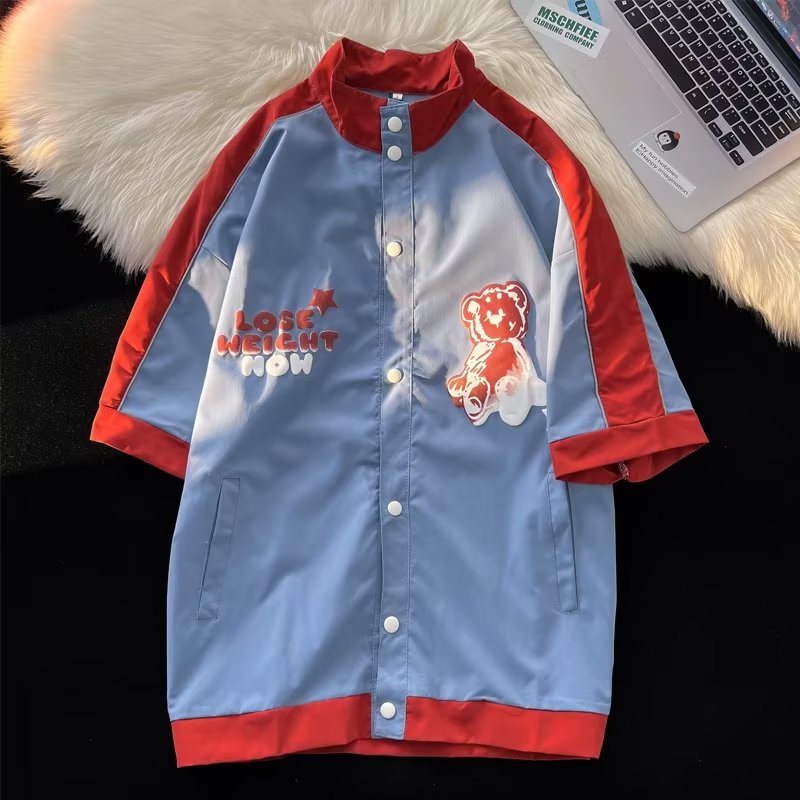 Áo Thun Tay Ngắn Phong Cách Hip Hop Thời Trang Mùa Hè Hàng Mới Dành Cho Cặp Đôi