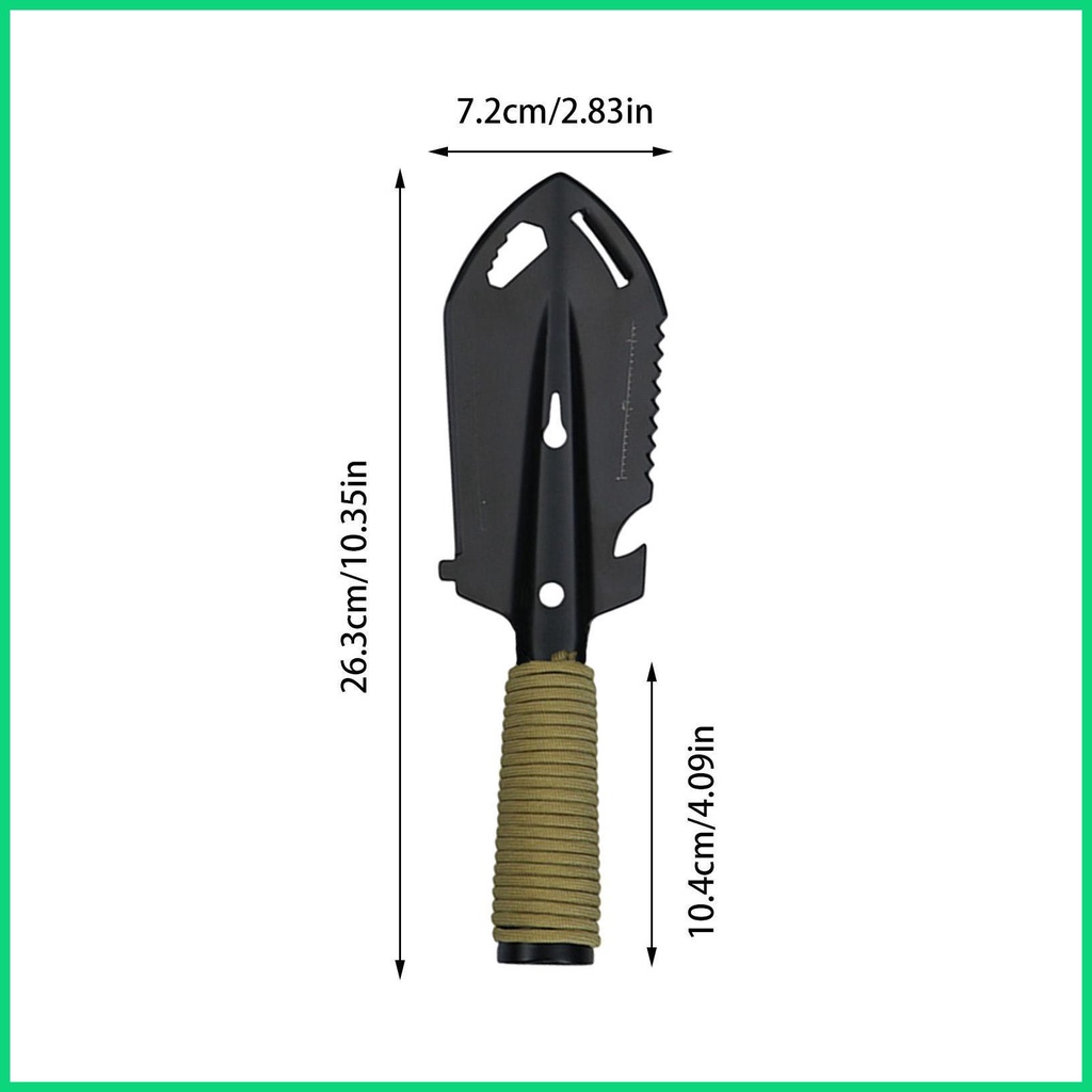 Xẻng Làm Vườn Đa Năng Bằng Thép Chịu Được Sức Nặng