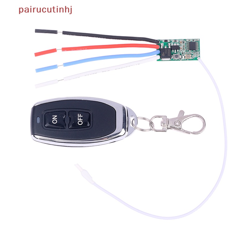 Cặp Rơ Le Điều Khiển Từ Xa Không Dây 433mhz DC 3.6V 5V 9V 12V 24V 1CH