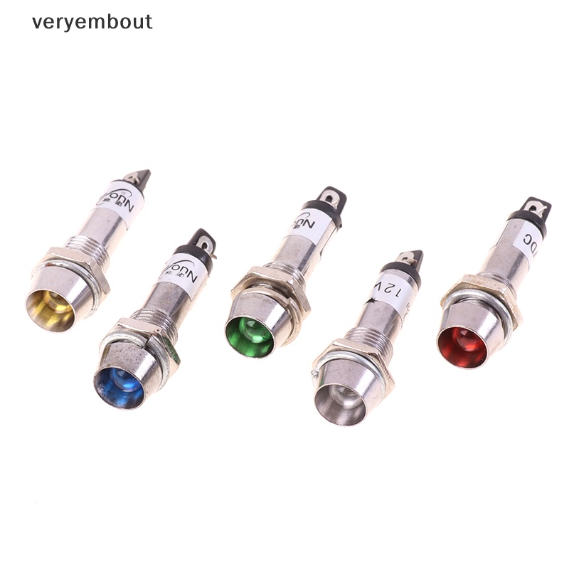 Đèn LED Cảnh Báo 12 / 220V 8mm Chuyên Dụng Cho Xe Hơi