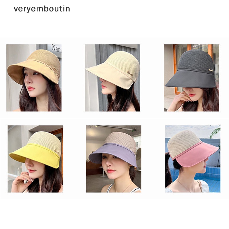 Nón Cói Rộng Vành Thoáng Khí Chống Tia UV Thời Trang Đi Biển Mùa Hè Cho Nữ