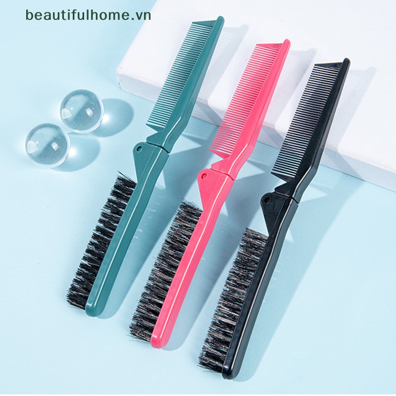 1 Lược Chải Tóc Massage Da Đầu Chống Tĩnh Điện Thiết Kế Nhỏ Gọn