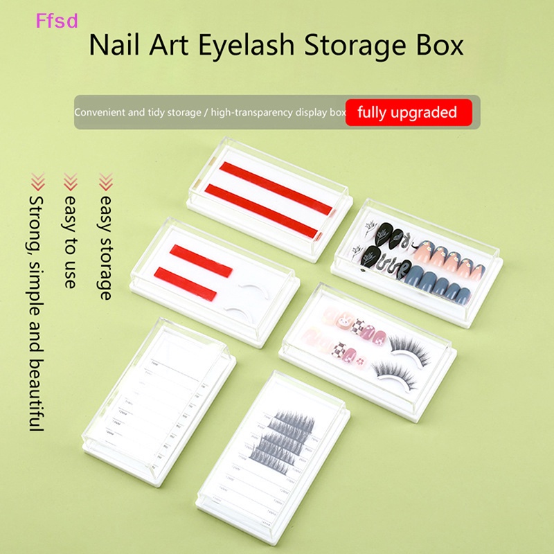 {Ffsd} Khay Đựng Lông Mi Acrylic Đựng Đồ Trang Điểm / Lông Mi Giả * Bán Chạy