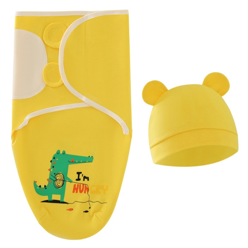 Chăn Quấn Em Bé Chất Liệu Cotton Họa Tiết Đầu Lâu Độc Đáo