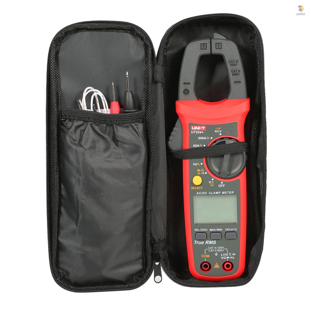 Kẹp Vạn Năng Kế UNI-T UT204 + 6000 Kỹ Thuật Số NCV AC / DC 40~1000 Chuyên Dụng°C Nhiệt Kế Maange Chuyên Dụng Chất Lượng Cao