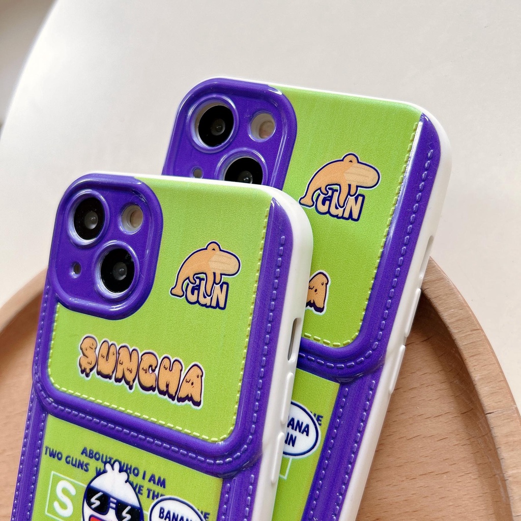 Ốp Điện Thoại Silicon TPU Mềm Chống Sốc In Hình Vịt Đeo Kính Râm Cho iPhone11 12 13 14 Pro Max