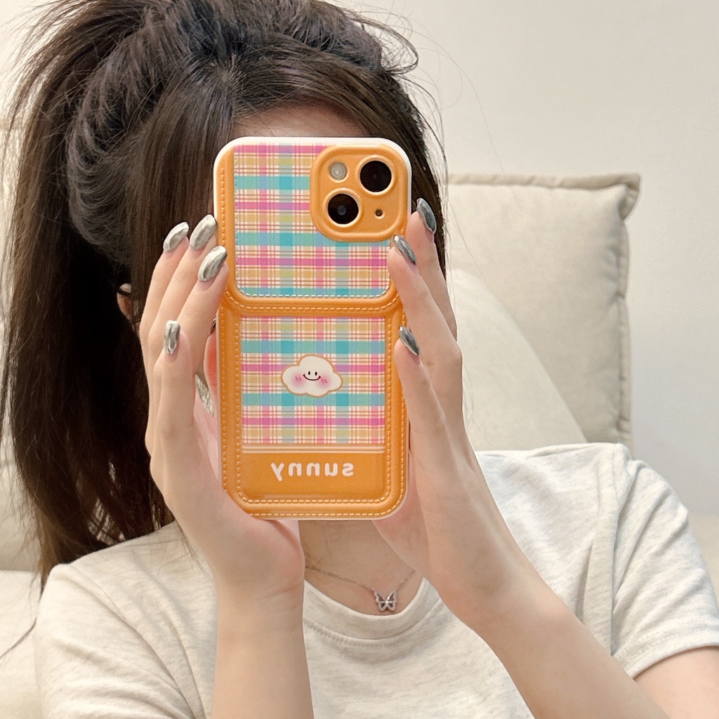 Ốp Điện Thoại TPU Dẻo Họa Tiết Hoạt Hình Đám Mây Dễ Thương Chống Rơi Cho iPhone11 12 13 14 Pro Max