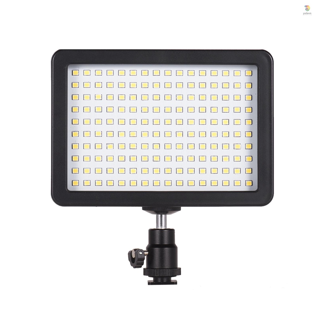 ANDOER Set 160 Đèn LED 5600K Có Công Tắc Điều Chỉnh Độ Sáng + 3 Tấm Lọc Cho Máy Ảnh DSLR