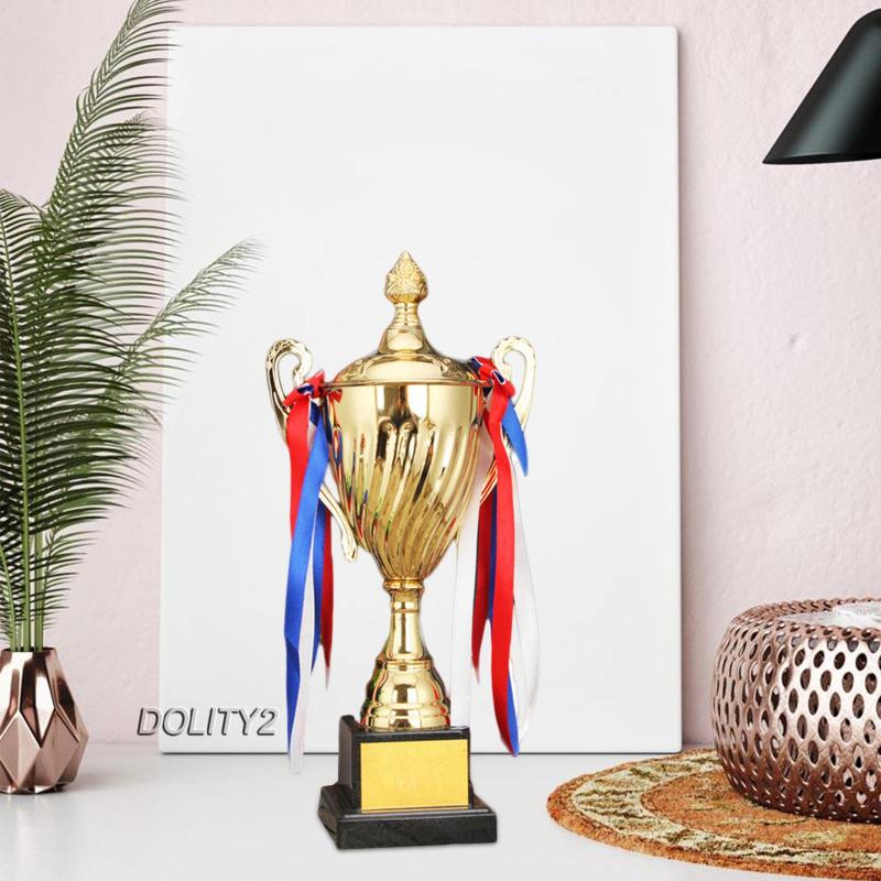 [Dolity2] Phần Thưởng Giải Thưởng Trophy Với Dây Ruy Băng Trang Trí Chiến Thắng Cho Trẻ Em Troph