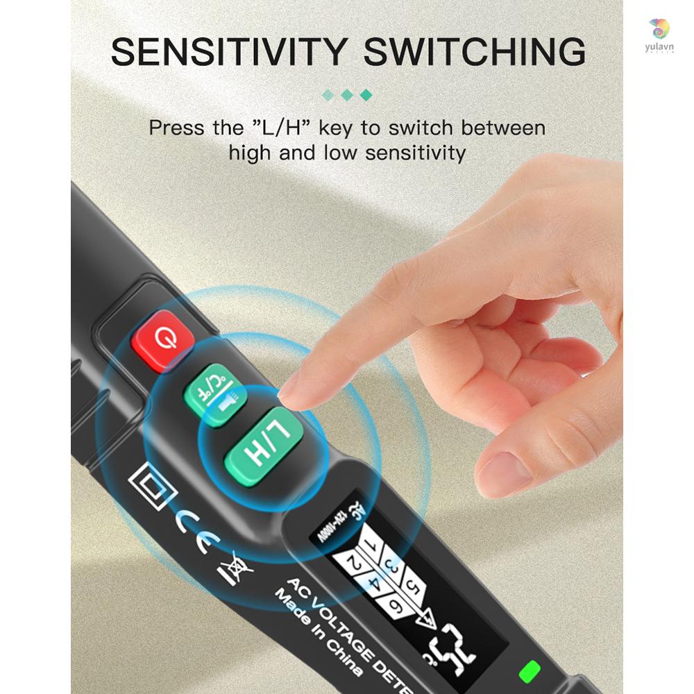 Bút Thử Điện Áp Mastfuyi FY18D AC Hai Phạm Vi 12V-1000V / 48V-1000V Đa Năng Tiện Dụng