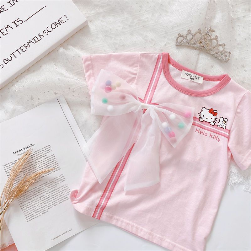 Áo Thun 100% Cotton Tay Ngắn In Họa Tiết Hoạt Hình Nhanh Khô Thoáng Khí Thời Trang Mùa Hè 2023 Cho Bé