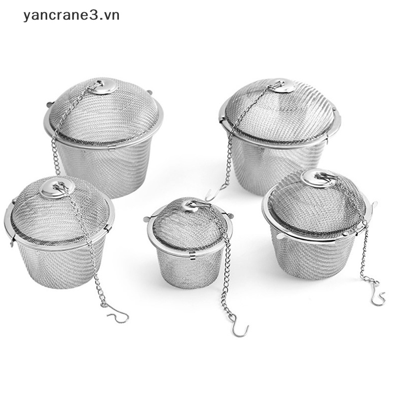 Dụng Cụ Lọc Trà Hình Quả Bóng Bằng Thép Không Gỉ 3.vn {yancrane3}