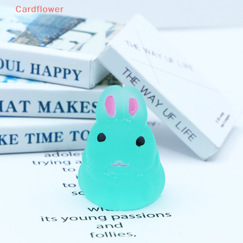 1 Thỏ Dạ Quang Trang Trí Phong Cảnh Mới