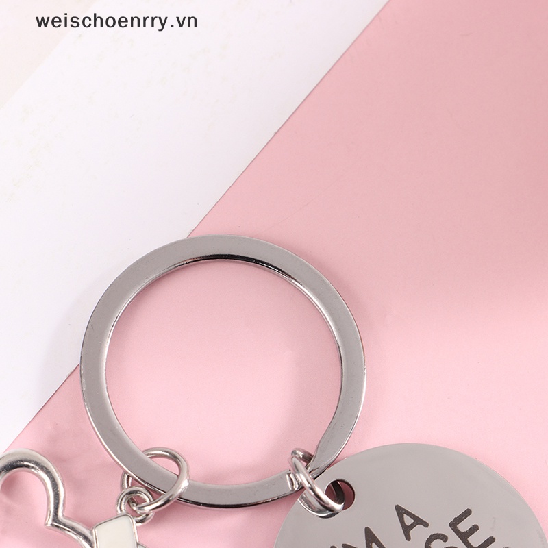 1 Móc Chìa Khóa Có Khắc Chữ I 'M a Nurse Độc Đáo DIY