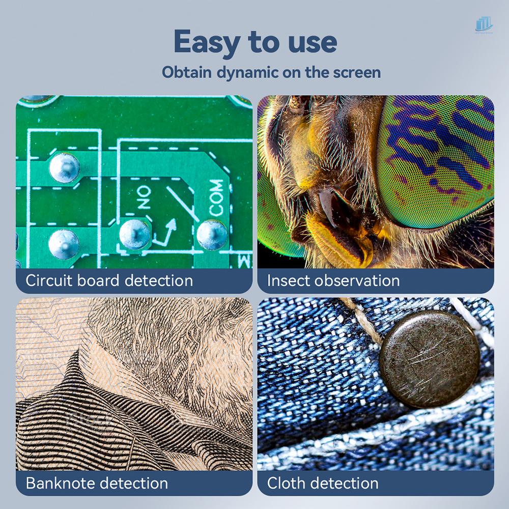 Kính Hiển Vi USB WiFi 2MP 1080P s2mwvn Có Đèn LED Với Giá Đỡ Có Thể Uốn Cong Cho Máy Tính / Điện Thoại