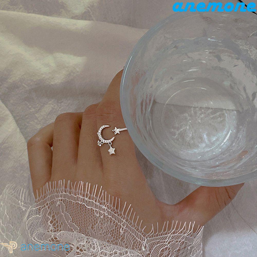 Nhẫn Hở Hình Mặt Trăng Thời Trang Dành Cho Nữ