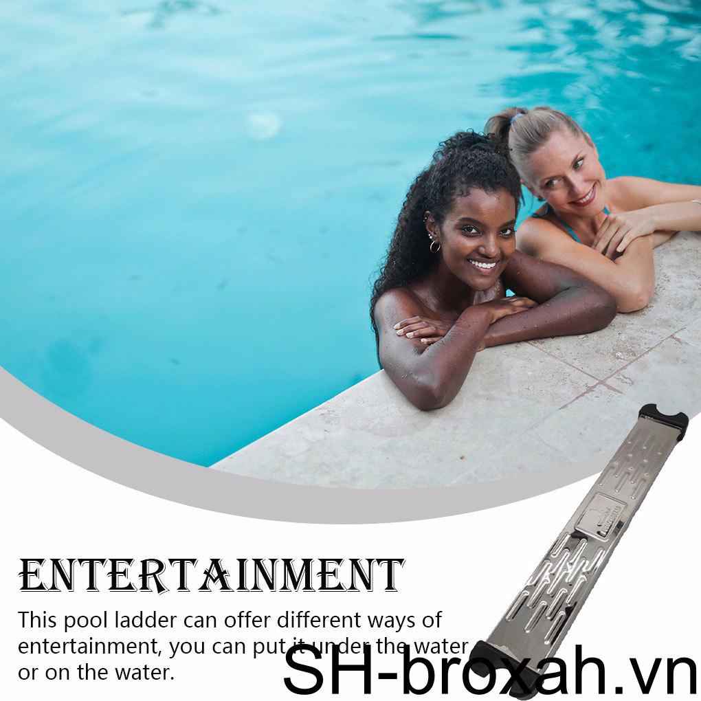 Thang Leo Bằng Thép Không Gỉ Chống Trượt Tiện Dụng Cho Các Môn Thể Thao Dưới Nước