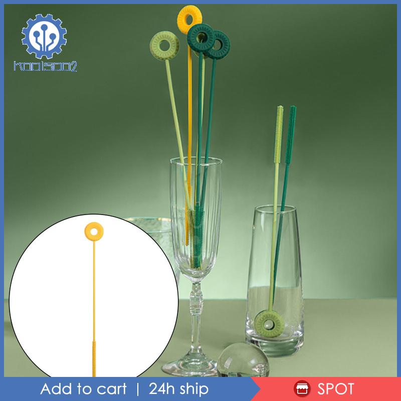 Set 2 Cọ Vệ Sinh Cốc Nước / Bình Sữa Em Bé / Cà Phê Tiện Dụng