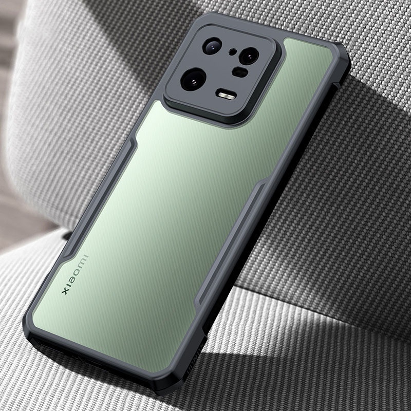 Ốp lưng XUNDD Xiaomi Mi 14 / Mi 14 Pro / Mi 13 / 13 Lite / 13 Pro Mặt lưng trong suốt, Viền TPU, Chống sốc