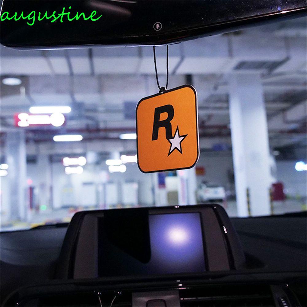 Dây Treo Trang Trí Xe Hơi In Chữ AUGUSTINE Game GTA