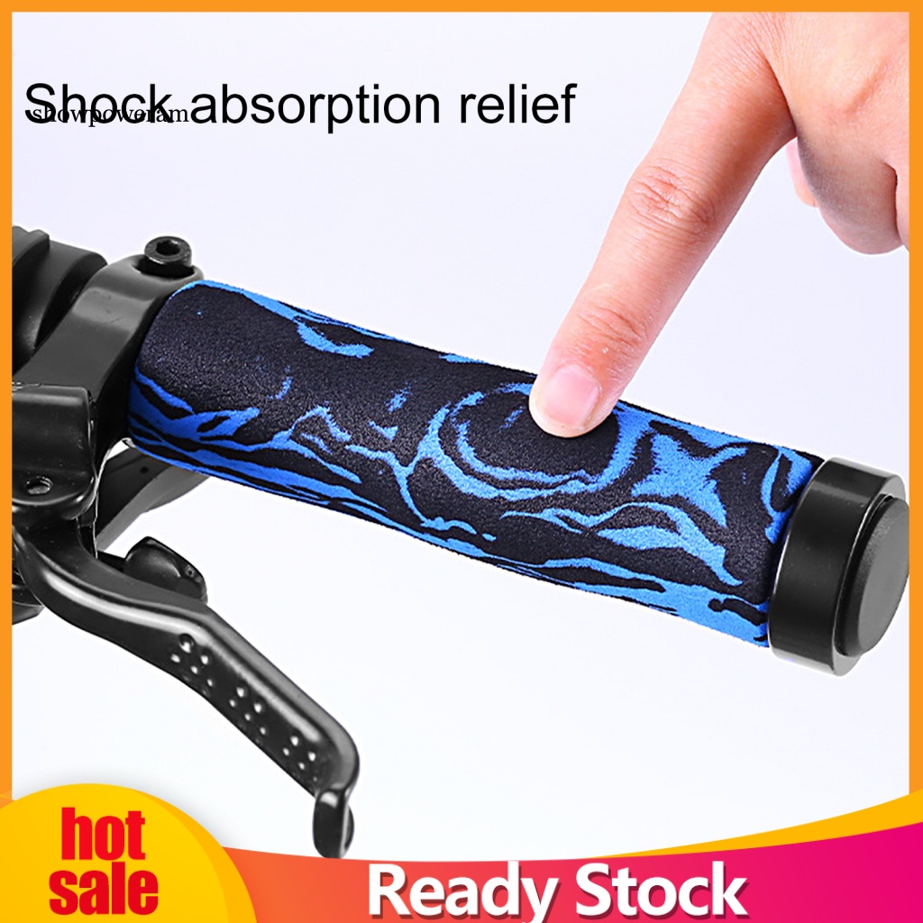 Bộ 2 Vỏ Bọc Tay Lái Xe Đạp Chống Trượt Trọng Lượng Nhẹ Thoải Mái