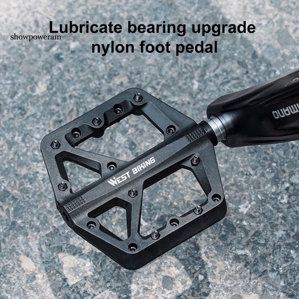 1 Cặp Bàn Đạp Xe Đạp Bằng Nylon Chống Mòn Chống Thấm Nước Tiện Dụng