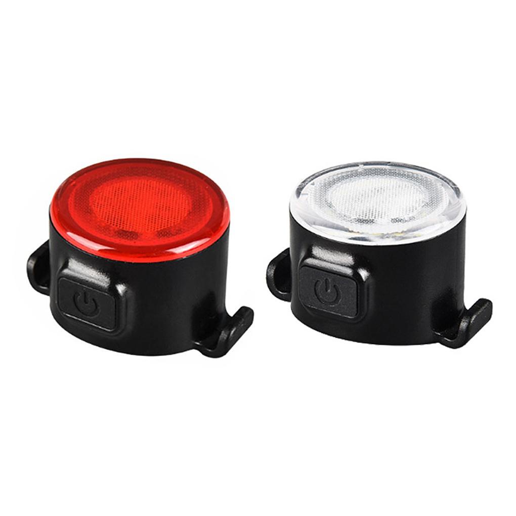 Đèn LED Đuôi Xe Đạp Màu Trắng Di Động Tùy Chỉnh Chống Thấm Nước Tiện Dụng