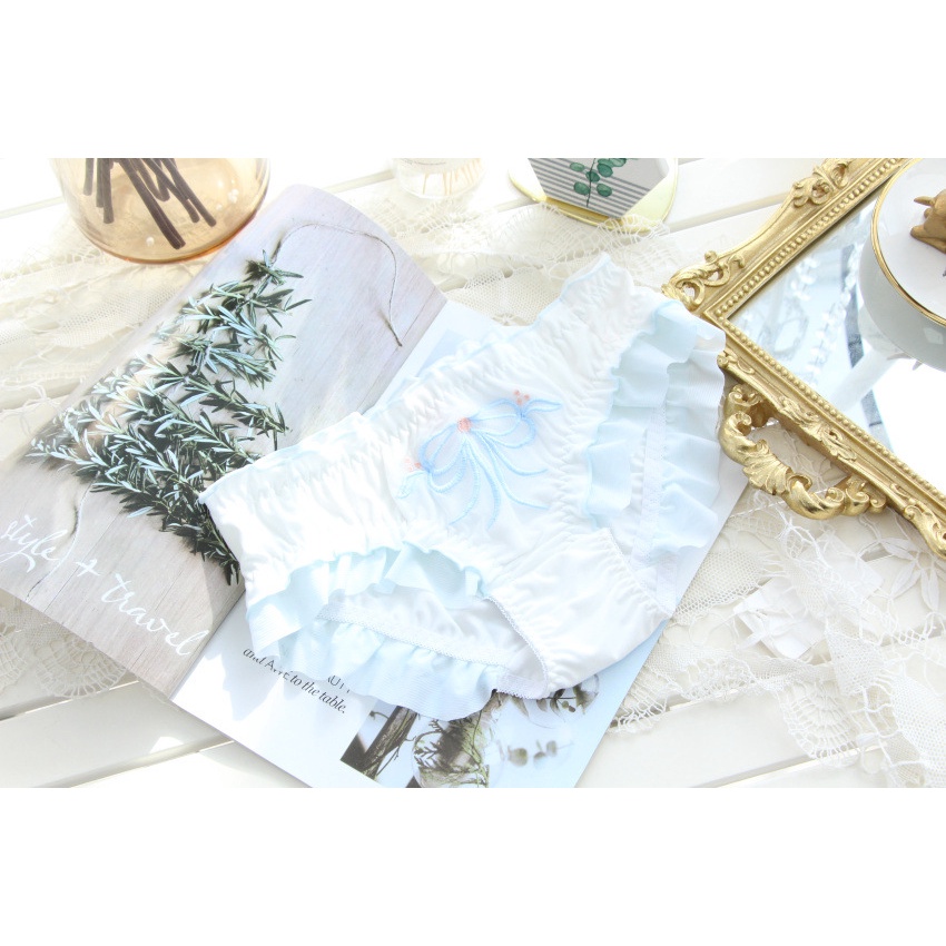 Hàng Mới Về Quần Lót Thêu Họa Tiết Dễ Thương Thoải Mái Cho Nữ