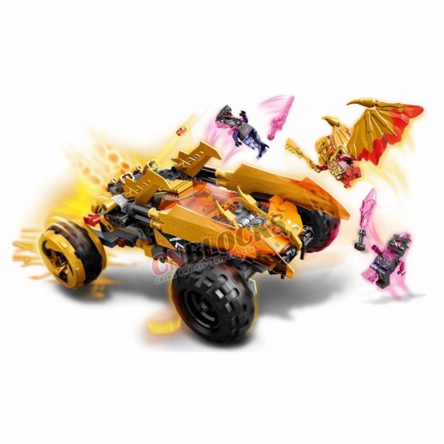 Mô Hình Nhân Vật Spinjitzu MOC Dragon Cruiser 71769