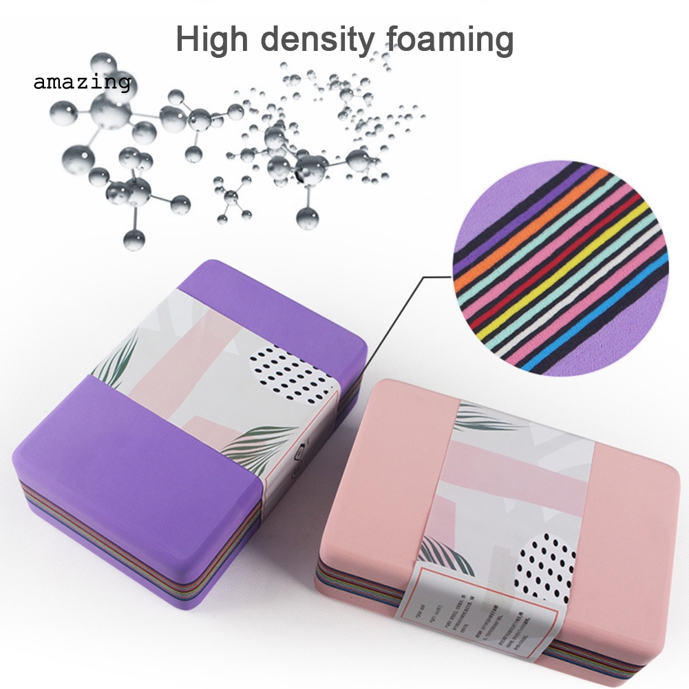 Khối Gối Xốp TPE Mật Độ Cao Chống Nứt Hỗ Trợ Luyện Tập Yoga / Thể Hình