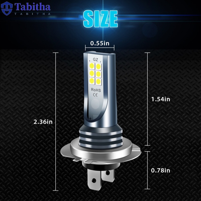 2 Bóng Đèn Pha H7 110w 30000lm Siêu Sáng 6000k Ánh Sáng Trắng Chất Lượng Cao Cho Xe Hơi