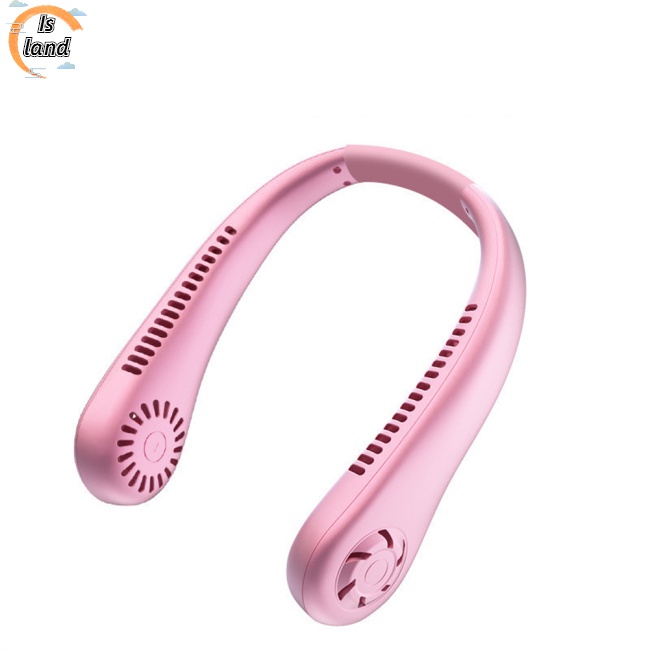 Quạt Thể Thao Mini Làm Mát Đeo Cổ 3 Chế Độ Điều Chỉnh Được Sạc Usb