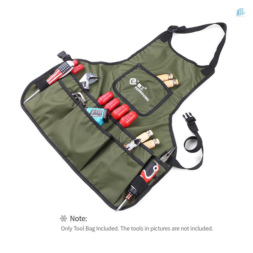 Tạp Dề Vải Canvas Chống Thấm Nước Có Túi Đựng Dụng Cụ Làm Vườn Tùy Chỉnh Kích Thước Phù Hợp Với Nam Và Nữ Smartwatchi