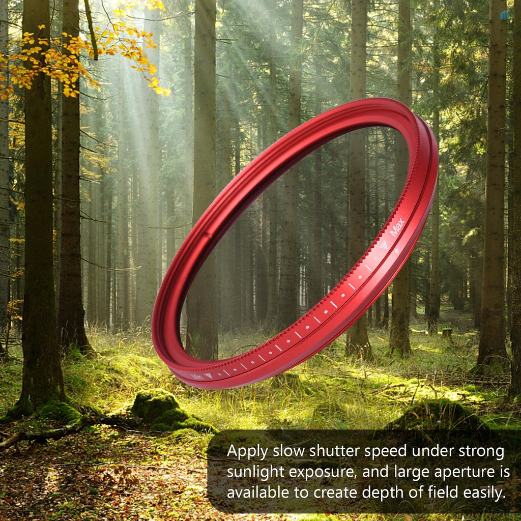 Kính Lọc Màu Đỏ 67mm Cho smartwatchinone FOTGA ND2 Sang ND400