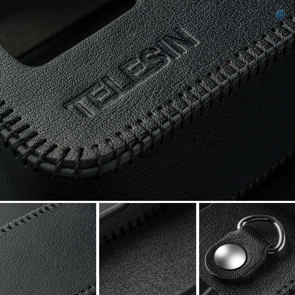 TELESIN Vỏ Da PU Bảo Vệ Máy Ảnh 8 Hành Động Cho smartwatchinone Tel Resin / PU