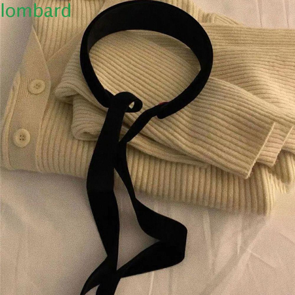 Dây Cột Tóc Ruy Băng Nhung Thắt Nơ Phong Cách Vintage Thanh Lịch Cho Nữ