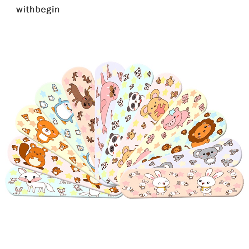 Bộ 120 Miếng Băng Cá Nhân Thoáng Khí Chống Nước Họa Tiết Hoạt Hình