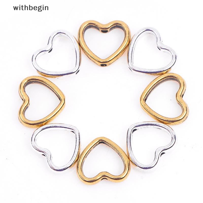 Set 10 Hạt Xỏ Lỗ 6mm Phong Cách Cổ Điển Dùng Làm Trang Sức DIY