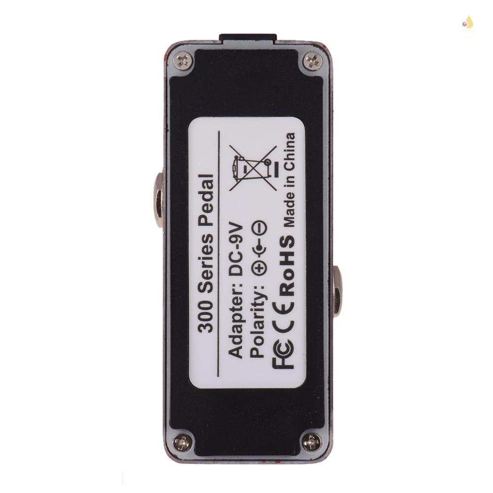 Bàn Đạp Hiệu Ứng Đàn Guitar 3 Chế Độ Bằng Hợp Kim Nhôm Chuyên Dụng