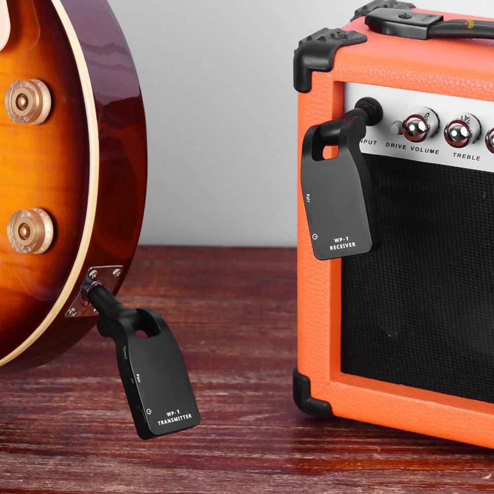 Hệ Thống Truyền Và Nhận Tín Hiệu Không Dây 2.4G Tích Hợp Pin Lithium 30M Chuyên Dụng Cho Đàn Guitar Điện