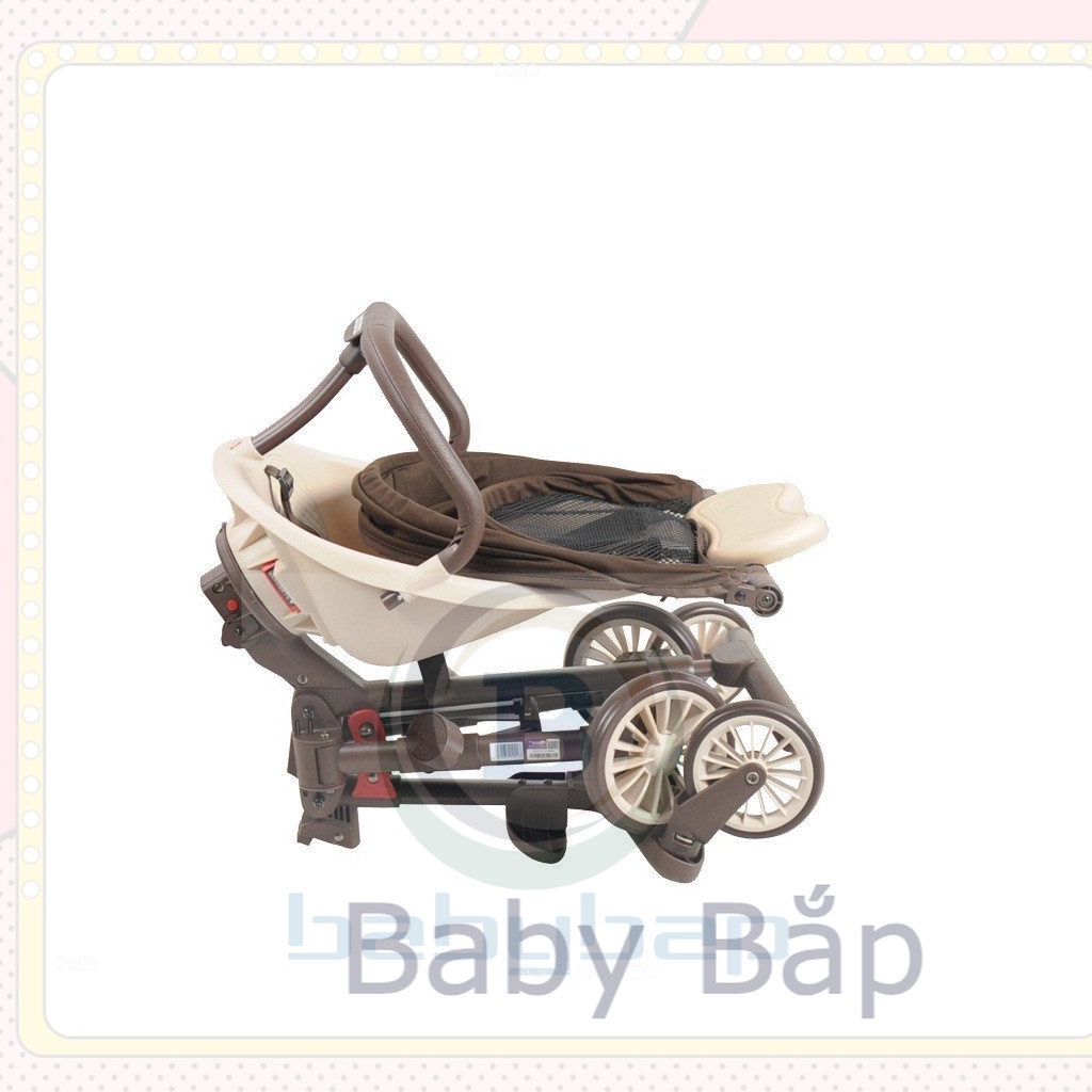 Xe đẩy cho bé gập gọn , xoay chiều Baobaohao V7 dành cho bé
