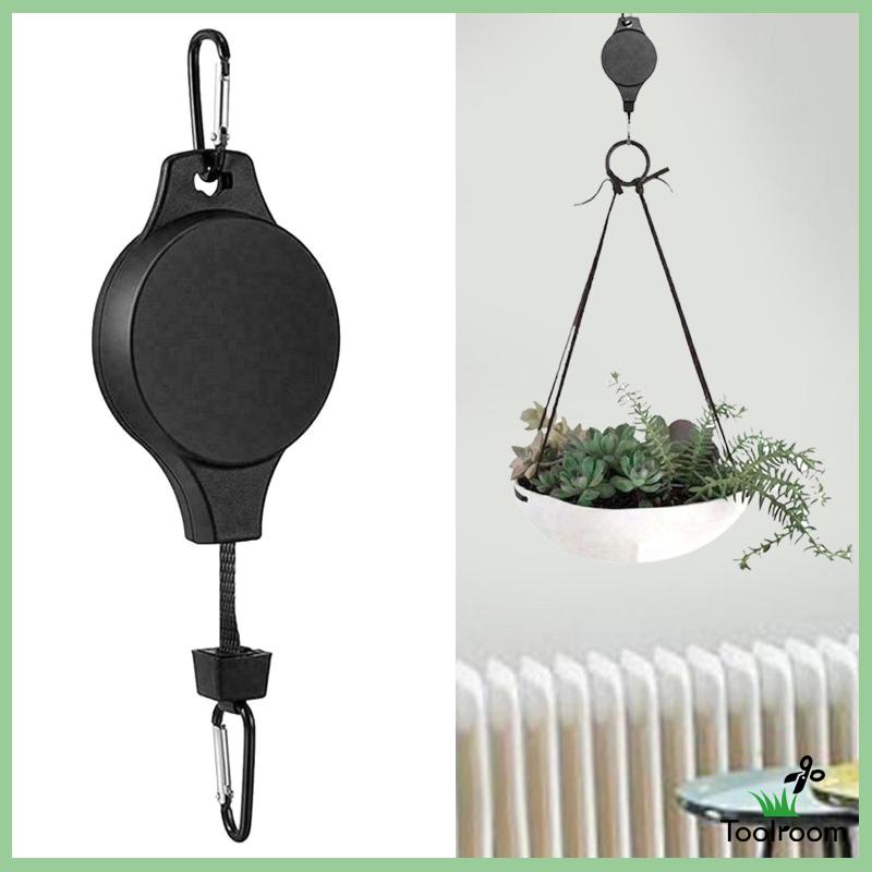 Ròng Rọc Treo Chậu Cây Có Thể Thu Gọn Tiện Dụng Cho Sân Vườn