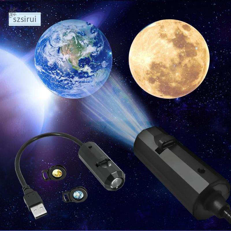 Đèn Chiếu Hình Xe Hơi Trang Trí Phòng Trẻ Em / Người Lớn Sạc Cổng USB