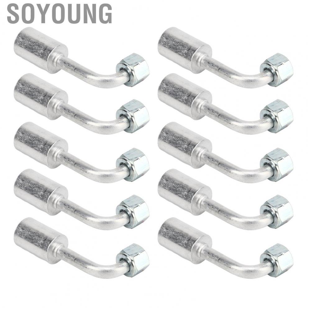 Soyoung Air Conditioning 90 Degree Beadlock High Strength  AC Splicer Fitting for Car
