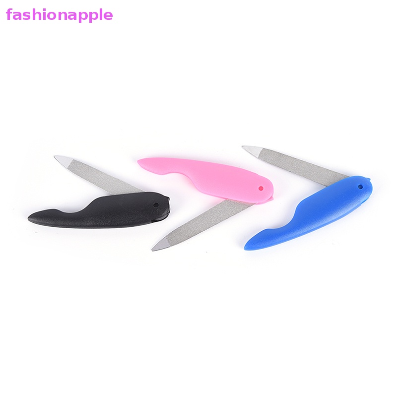 1 Cây Dũa Móng Tay Bằng Thép Không Gỉ Có Thể Gập Lại