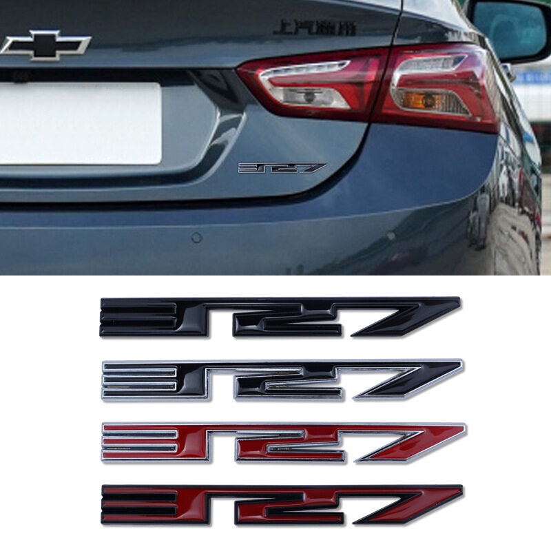 Dành Cho Chevy Chevrolet Corvette ZR1 Trailblazer Blazer 327 logo Fender Bên Huy Hiệu Phía Sau cốp B