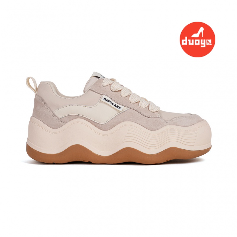 Duoya Factory Thẳng Hàng ~ [Hàng Có Sẵn] {} Giày Thể Thao Đế Dày Màu Cầu Vồng Ngựa Con ~ Giày Thể Thao Giản Dị Miễn Phí Vận Chuyển