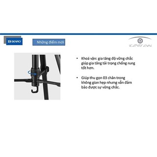 Chân máy ảnh Tripod Benro T891