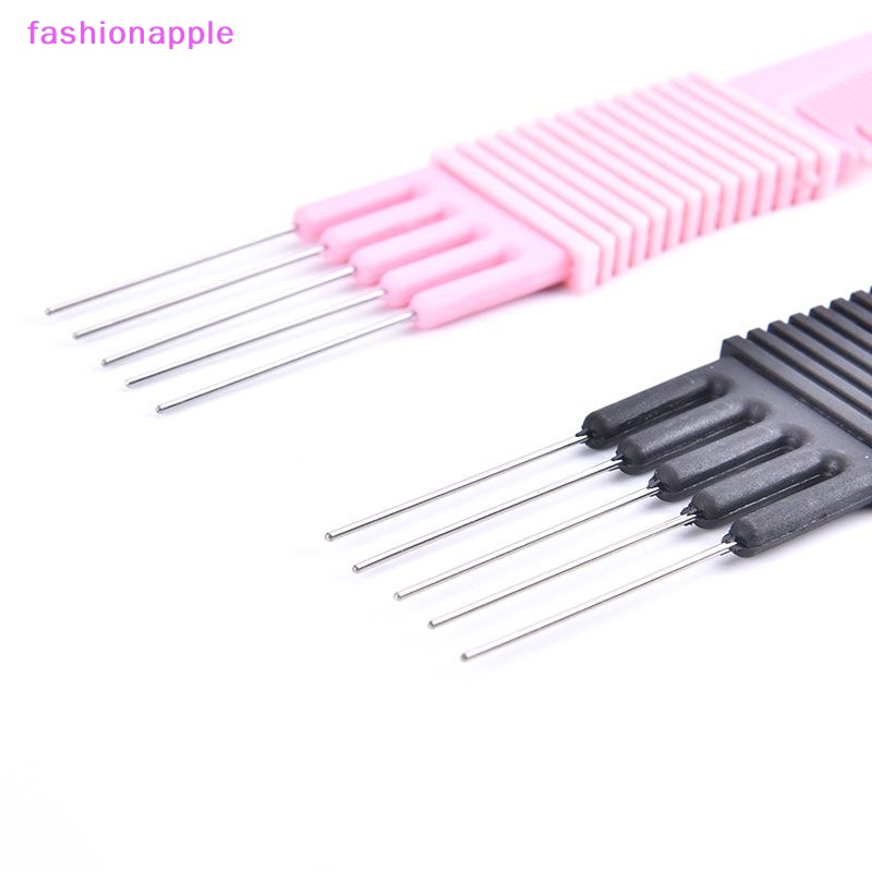 Lược Chải Tóc Răng Thưa Bằng Thép Hai Mặt Tiện Dụng Cho Nam