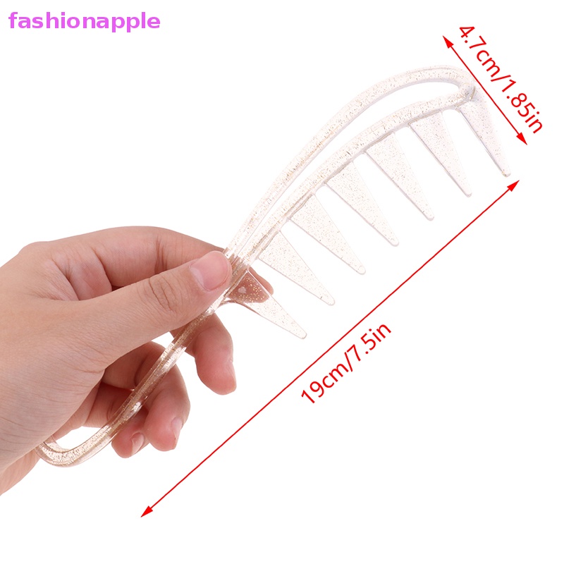 Lược Chải Tóc Răng Cá Mập Bằng Nhựa ABS Chuyên Dụng Cho Salon